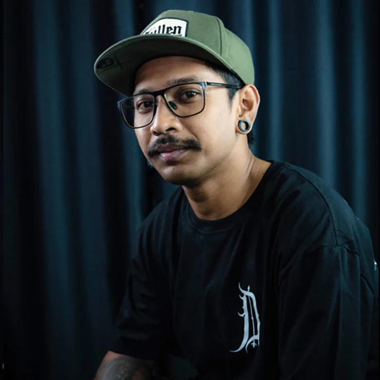 Putut, tattoo artist at Downunder Tattoo Bali
